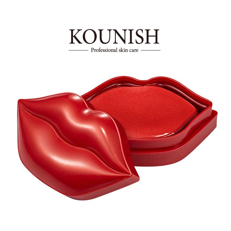 Hydrogel Lip Mask Factory - KOUNISH Plumping Exfoliate Lip Lines