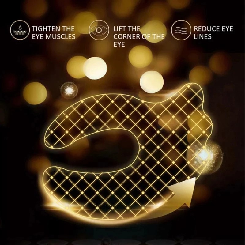 Gold Eye Mask Supplier - Hot Selling 24K Collagen Sheet