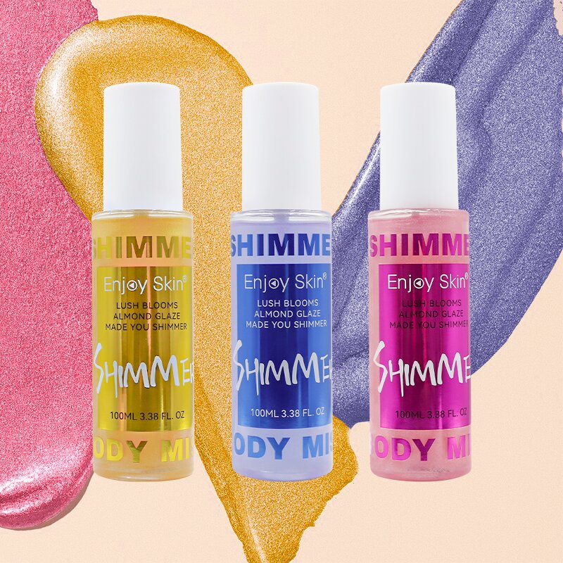 Body Shimmer Mist Manufacturer - Private Label, Lightweight Gel Texture, Quick Absorption