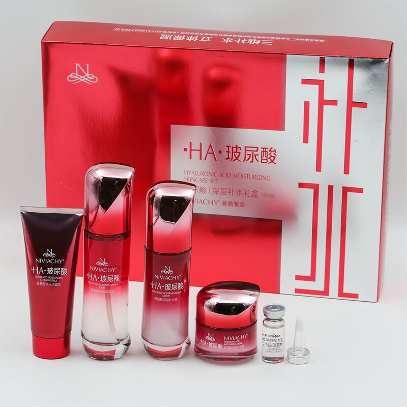 Skin Care Products Manufacturer - Organic Anti-Aging & Anti-Acne Set with Hyaluronic Acid