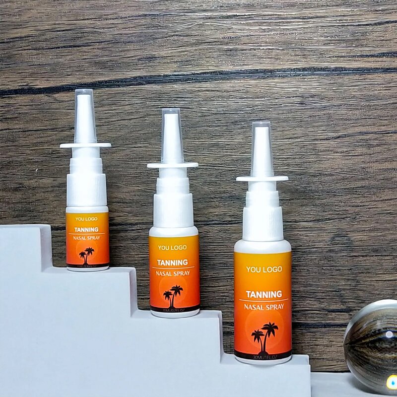 Tanning Nasal Spray Manufacturer - Private Label Bronzing Darker Skin Sunless Self Tan Accelerator