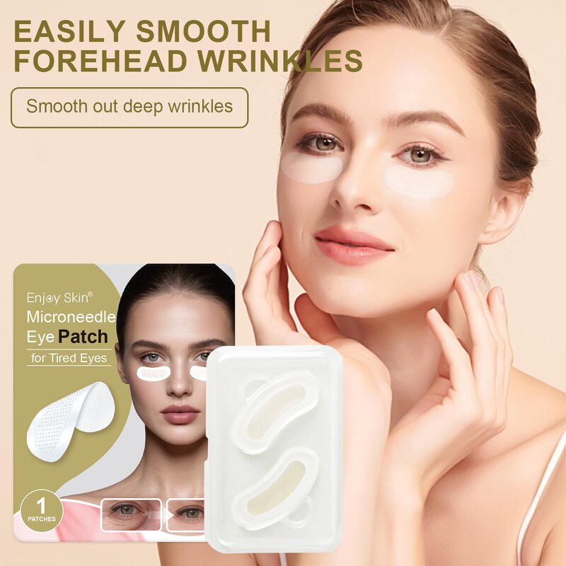 Korean Vegan Collagen Eye Mask Manufacturer - Moisturizing Powdered Under Eye Patches with Brightening Peptide Gel for Dry Skin