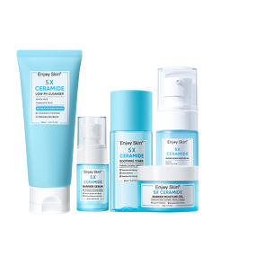 Ceramide Skin Care Set Manufacturer - Private Label 5X Ceramide Moisturizer Serum Cleanser Toner