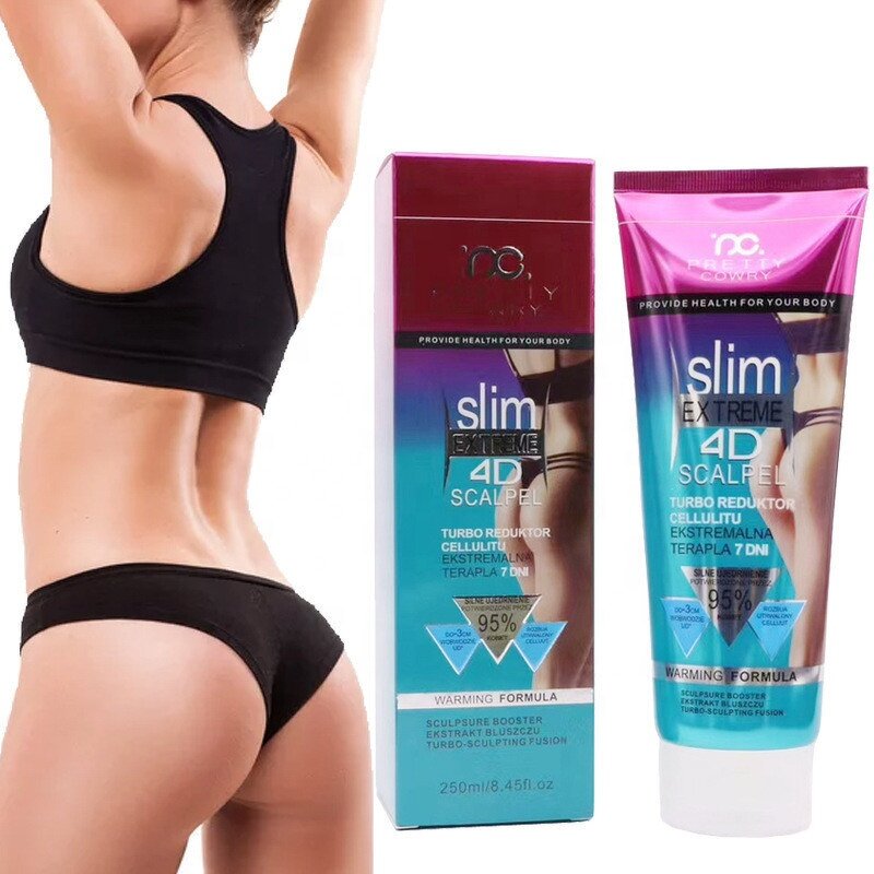 Organic Vegan Peptide Slimming Cream - OEM Firming & Shaping Cream for Buttocks Enhancement