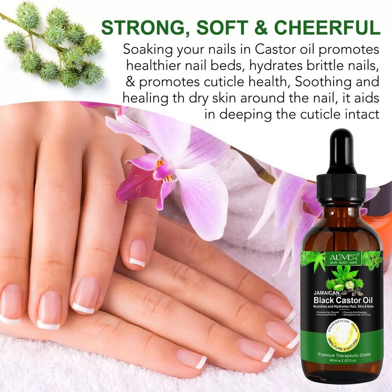 Black Castor Oil Manufacturer - Organic, For Hair Growth & Eyelash Nourishment