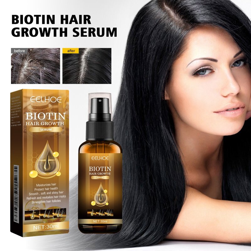 Biotin Hair Growth Serum Manufacturer - Hair Growth Oil, Shampoo & Conditioner Set