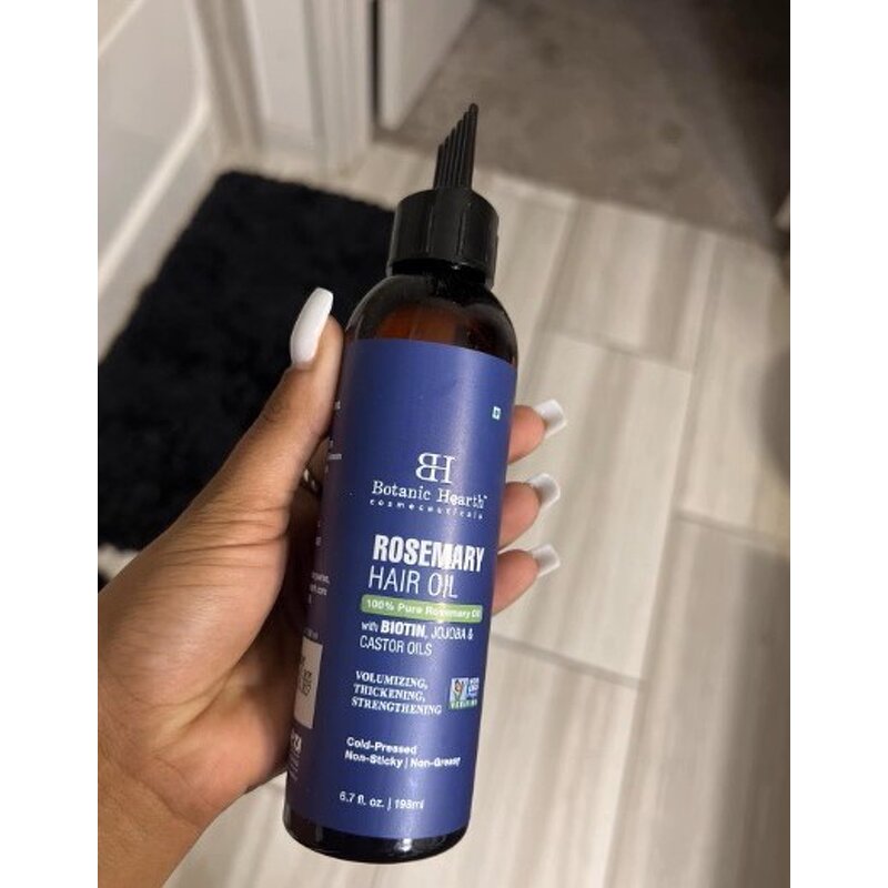 Rosemary Hair Oil Manufacturer - 100% Natural Organic Hair Repair Serum with Tea Tree