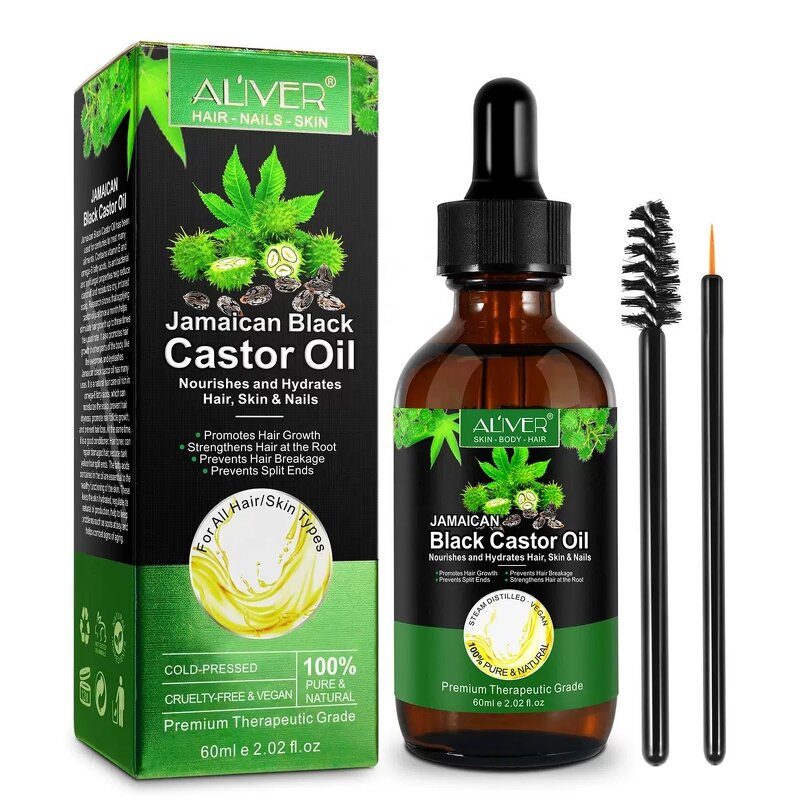 Black Castor Oil Manufacturer - Organic, For Hair Growth & Eyelash Nourishment