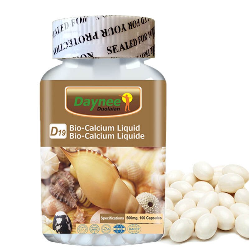 Liquid Calcium Vitamin D3 Soft Capsules Manufacturer - Private Label Bone & Teeth Growth Supplement