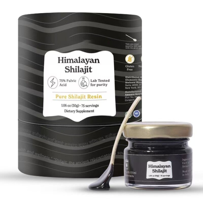 Himalayan Shilajit Resin Manufacturer - Gold Grade Pure Shilajit Gel with Minerals for Focus & Immune