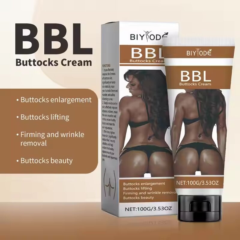 Butt Enhancement Cream for Women - Hip Lifting & Enlargement Massage Product