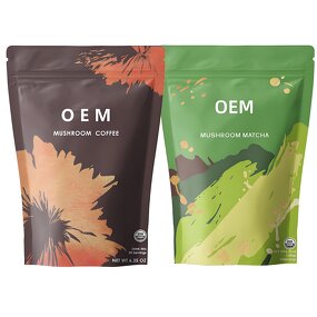 Mushroom Coffee Manufacturer - Organic Adaptogenic Blend with Matcha for Focus & Gut Health