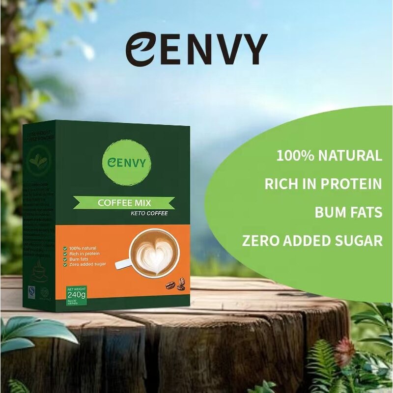 Keto Coffee Mix Manufacturer - Custom Herbal Decaffeinated Instant Powder for Weight Loss
