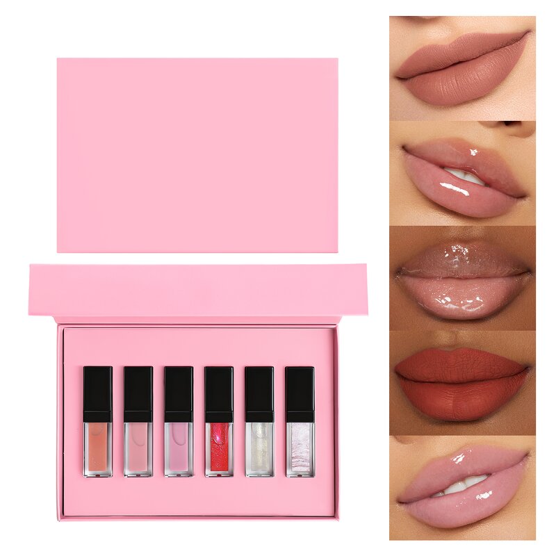 Lipstick Set Manufacturer - Custom 3-Piece Matte Lip Gloss & Waterproof Lip Stain