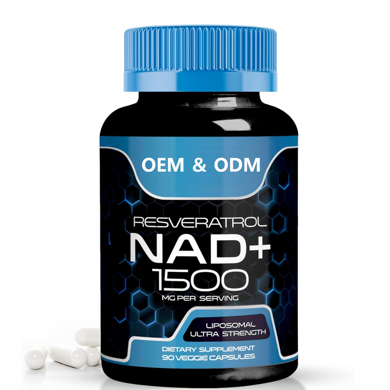 Nicotinamide Riboside Capsules Manufacturer - Private Label NAD+ & Resveratrol Capsules for Adults