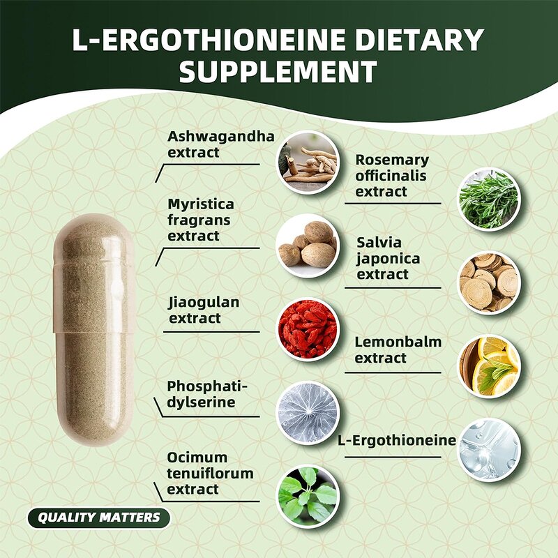 L-Ergothioneine Capsules Manufacturer - Private Label & Herbal Extract Dietary Supplements