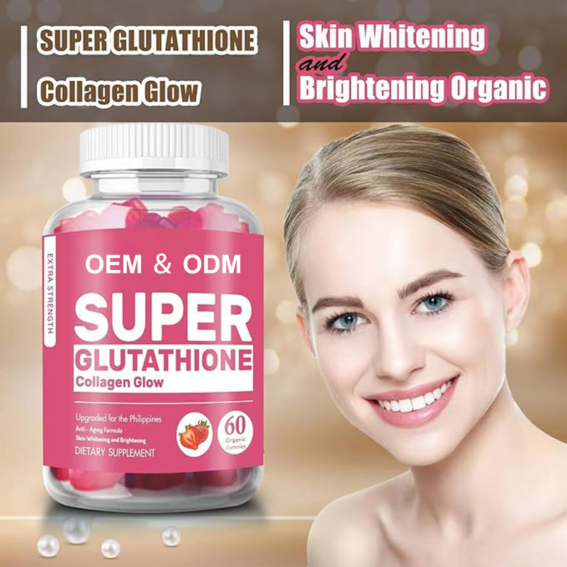 Private Label Glutathione Gummies Manufacturer - Skin Care Collagen Vitamins for Women
