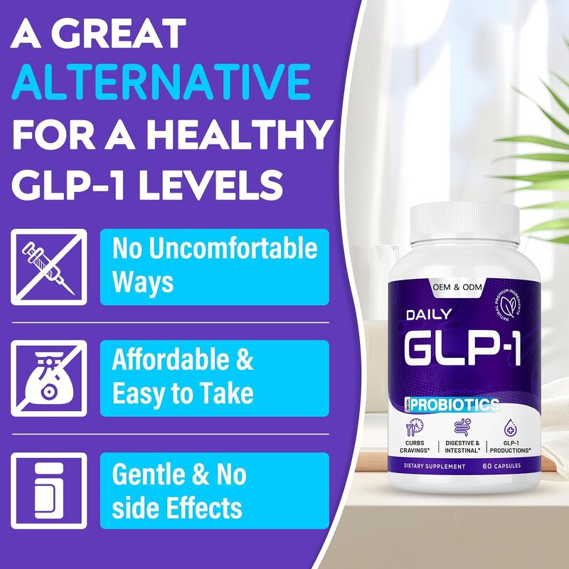 GLP-1 Capsule Manufacturer - Natural Calorie Control & Metabolism Management Dietary Supplement