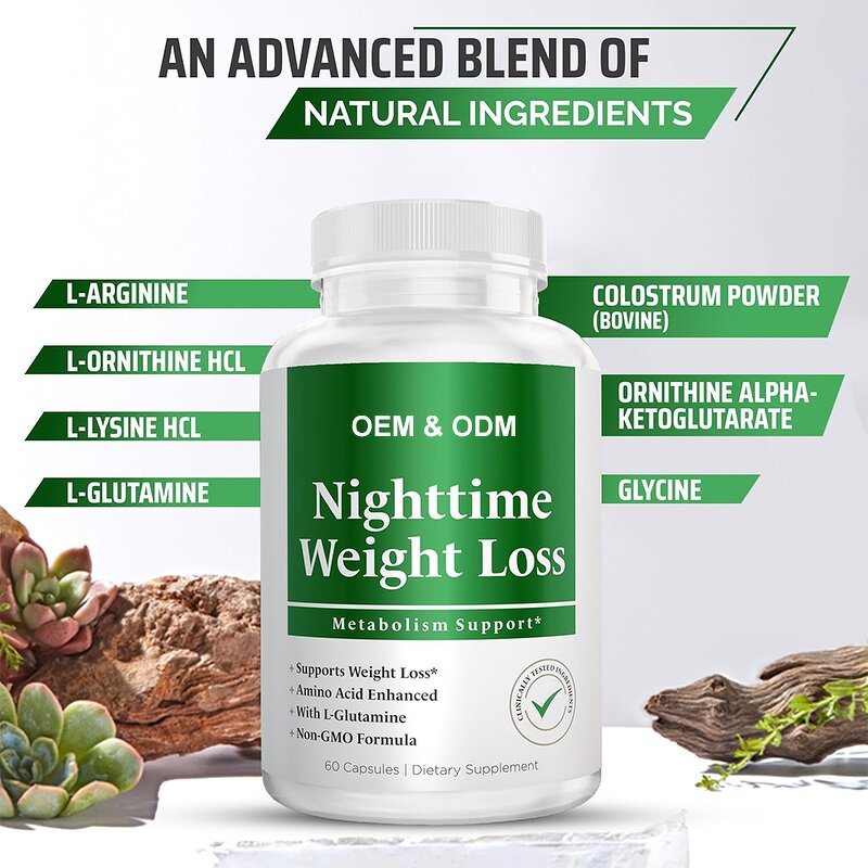 L-Glutamine Dietary Supplement Manufacturer - ODM OEM Private Label Capsules for Metabolism & Weight Management