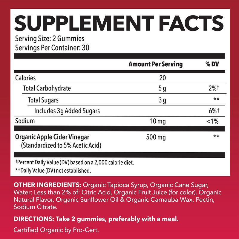 Apple Cider Vinegar Gummies Manufacturer - OEM ODM Keto Gummies for Adults, Digestion & Nutrition Support