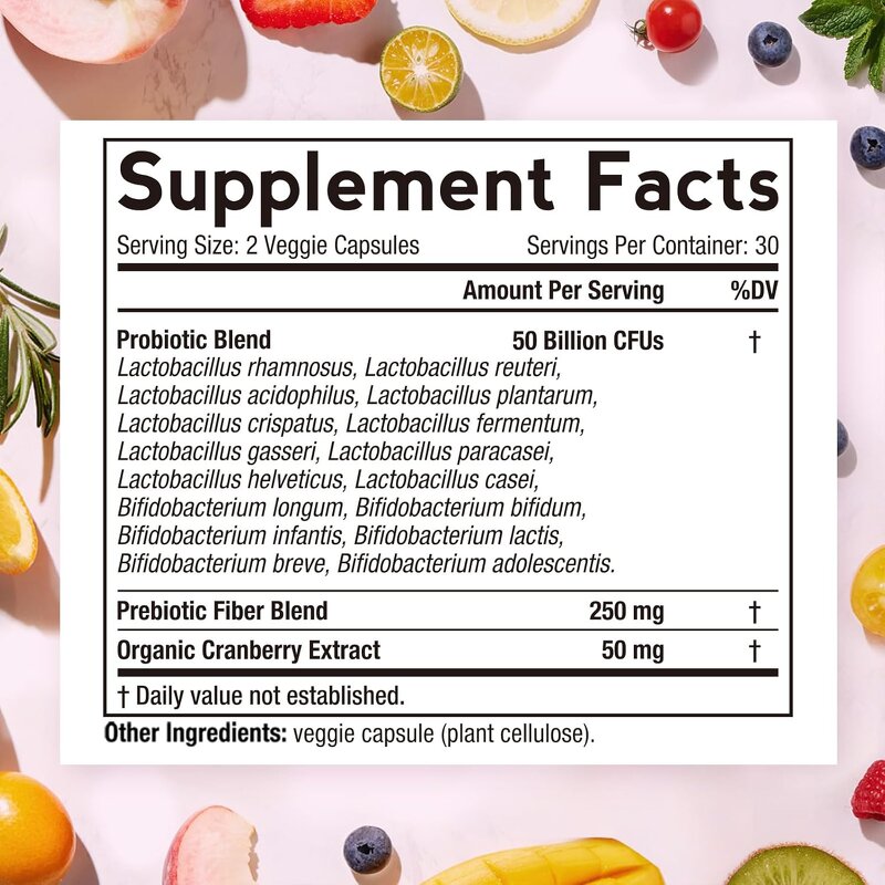 Probiotic Capsules Manufacturer - ODM for Women's Digestive & Immune Health Support