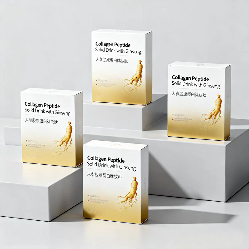 Ginseng Collagen Peptide Solid Beverage Manufacturer - Custom Formula & Private Label