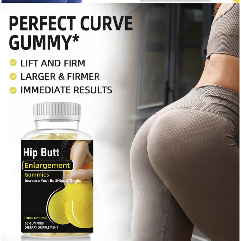 BBL Gummies Manufacturer - Women's Buttocks & Hip Enlargement Daily Supplement