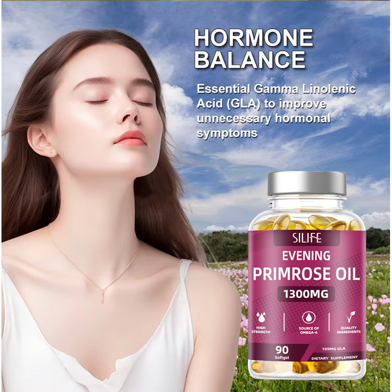 Evening Primrose Oil Supplement Manufacturer - Private Label GLA Fatty Acids for Women's Hormone & Heart Health