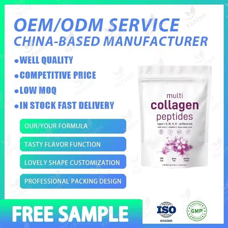 Collagen Peptide Powder Manufacturer - Super Peptide Protein with Hyaluronic Acid & Vitamin C Anti-Aging Beauty Supplement