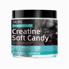 Creatine Gummies Manufacturer - OEM Pre-Workout Supplement with 5000mg Creatine Monohydrate for Men