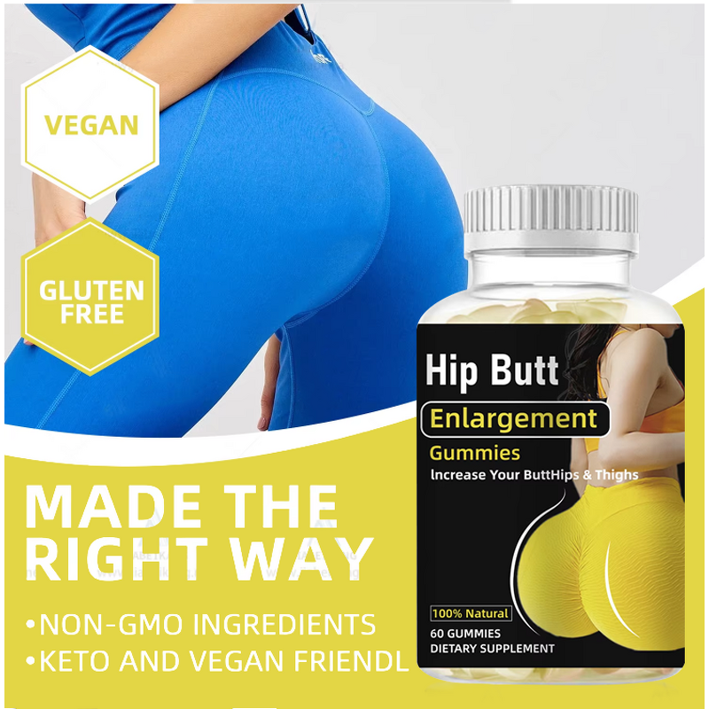 BBL Gummies Manufacturer - Women's Buttocks & Hip Enlargement Daily Supplement