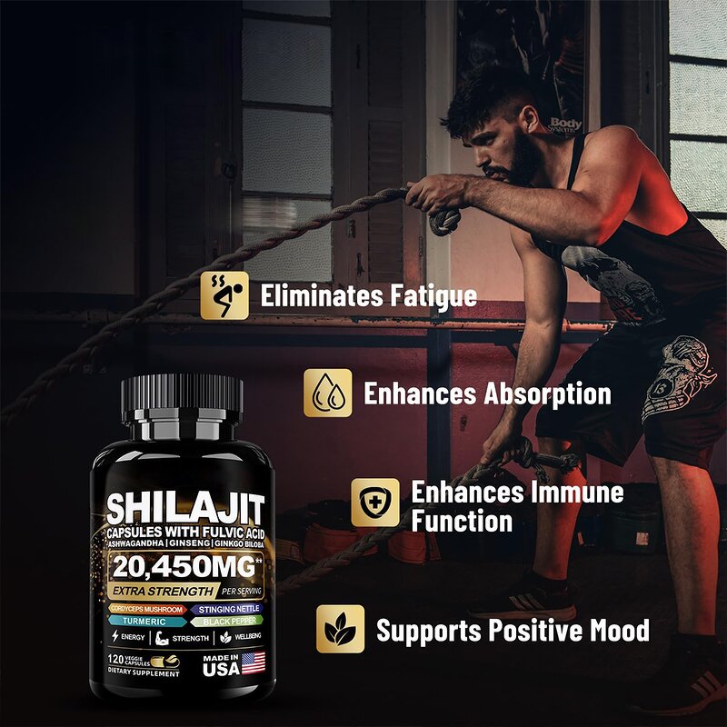 Shilajit Capsules Manufacturer - Organic Himalayan Shilajit with Ashwagandha and Ginseng