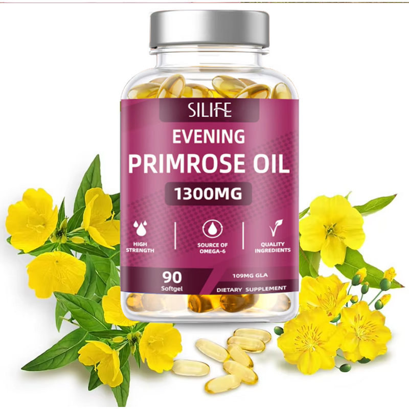 Evening Primrose Oil Softgels Manufacturer - GLA for Women's Hormone Balance, Heart & Immune Health