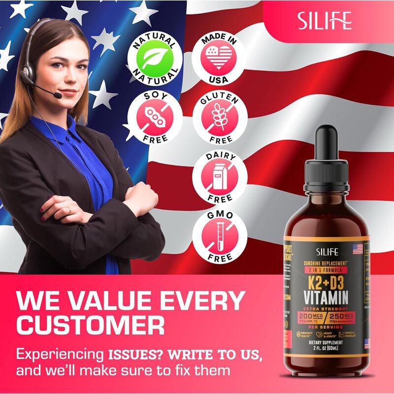 Vitamin D3 K2 Drops Manufacturer - OEM Supplements for Bone Health & Immune Support