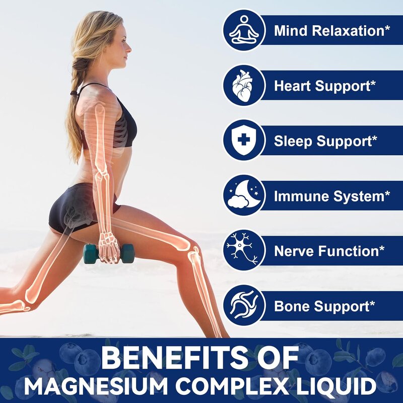 Magnesium Glycinate Liquid Drops Manufacturer - OEM Sleep, Nerve & Digestive Support Supplement