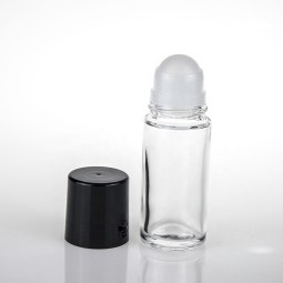 Deodorant Container Supplier - 30ml 50ml Cylinder Roll on Arabic Essential Oil Glass Bottle