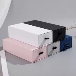 Glasses Case Box Supplier - New Custom Logo Rectangle Eyeglasses Case Hard Paper Box Drawer