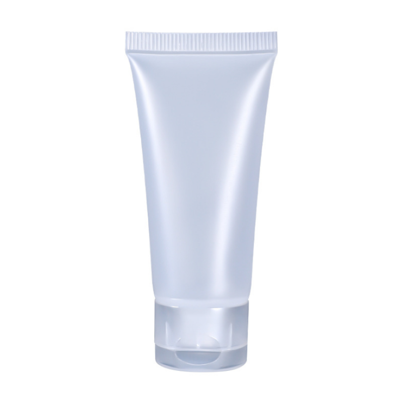 Facial Cleanser Tube Manufacturer - 100ml Luxury Custom Matte Clear Plastic Toothpaste Tube
