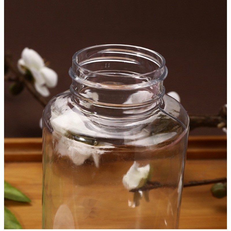 Medicine Bottle Supplier - 100cc-200cc PET HDPE Transparent Empty Pill Capsule Container