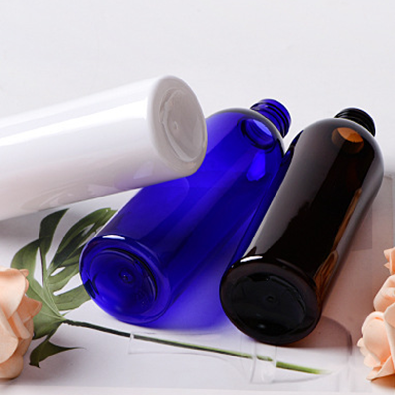 Flip Top Cap Bottle Manufacturer - 8oz 250ml Black Amber White PET Transparent Squeeze Gel Bottle