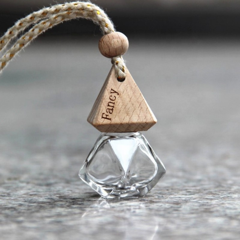 Diffuser Bottle Manufacturer - 10ml Empty Diffuser Vent Air Freshener Oil Bottle Hanging Cap