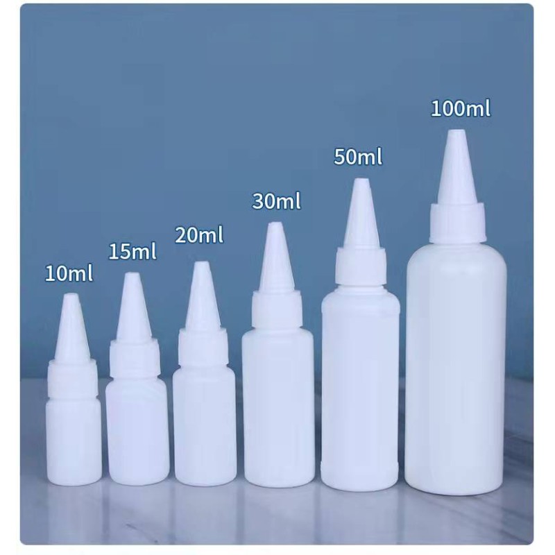 Twist Top Cap Bottle Manufacturer - 10ml-100ml PETG Plastic Empty Applicator Squeeze Bottle