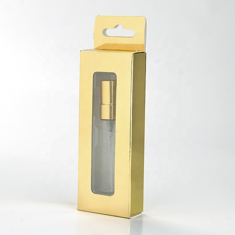 Perfume Bottle with Box Manufacturer - Customized Logo Color Paper Package 5ml 10ml Empty
