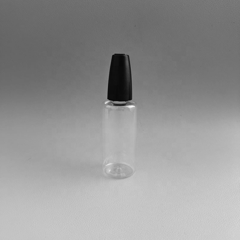 Needle Tip Bottle Manufacturer - 30ml Transparent PET Metal Needle Tip Liquid Bottle