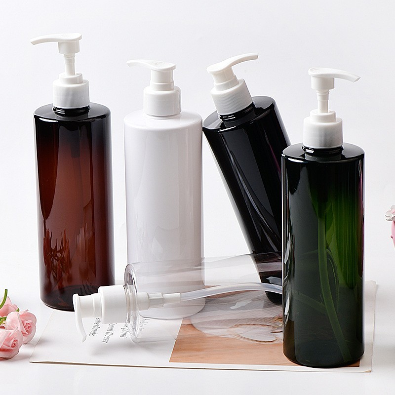 Lotion Pump Bottle Factory - 500ml 16oz PET Plastic Shower Gel Shampoo Body Lotion Container