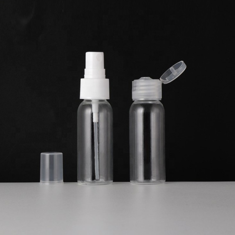 Flip Cap Bottle Factory - Small Size Travel PET Plastic Shampoo Lotion Container