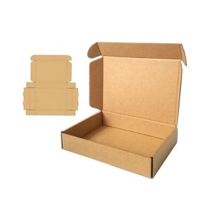 Corrugated Shipping Box Manufacturer - 2022 Free Design Customized Logo Unique Cosmetic Gift Box