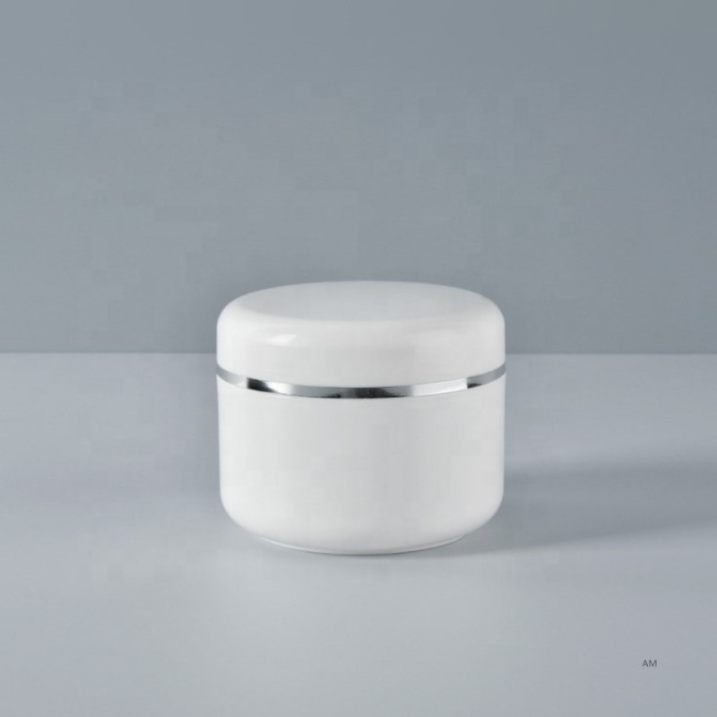 Large Cream Jar Factory - 250ml 8oz White PP Recycled Hair Oil Hair Gel Body Care Jar