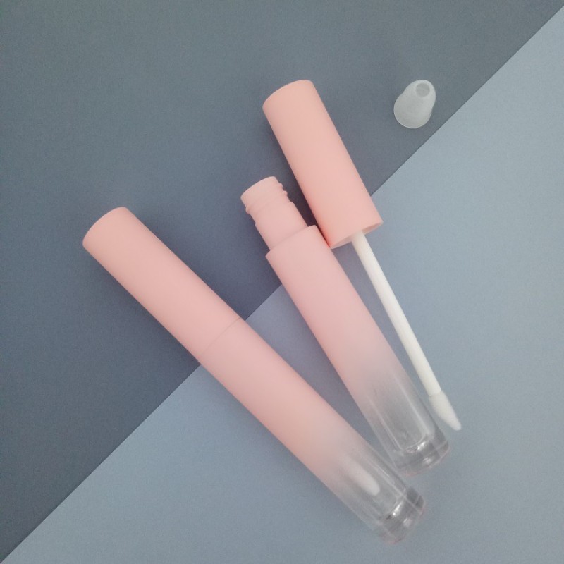 Lip Gloss Tube Factory - 3.5ml Plastic Empty Gradient Wand Liptint Bottle Round Tube