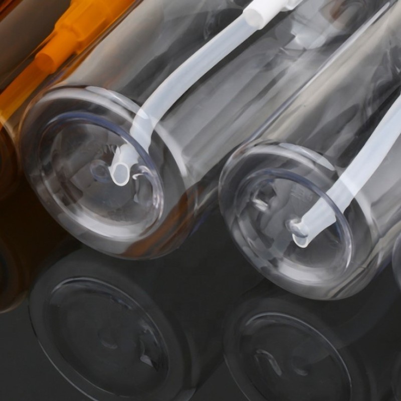 Custom Shampoo Bottle Factory - 300ml Empty Plastic Cosmetic Lotion Bottle With Pump